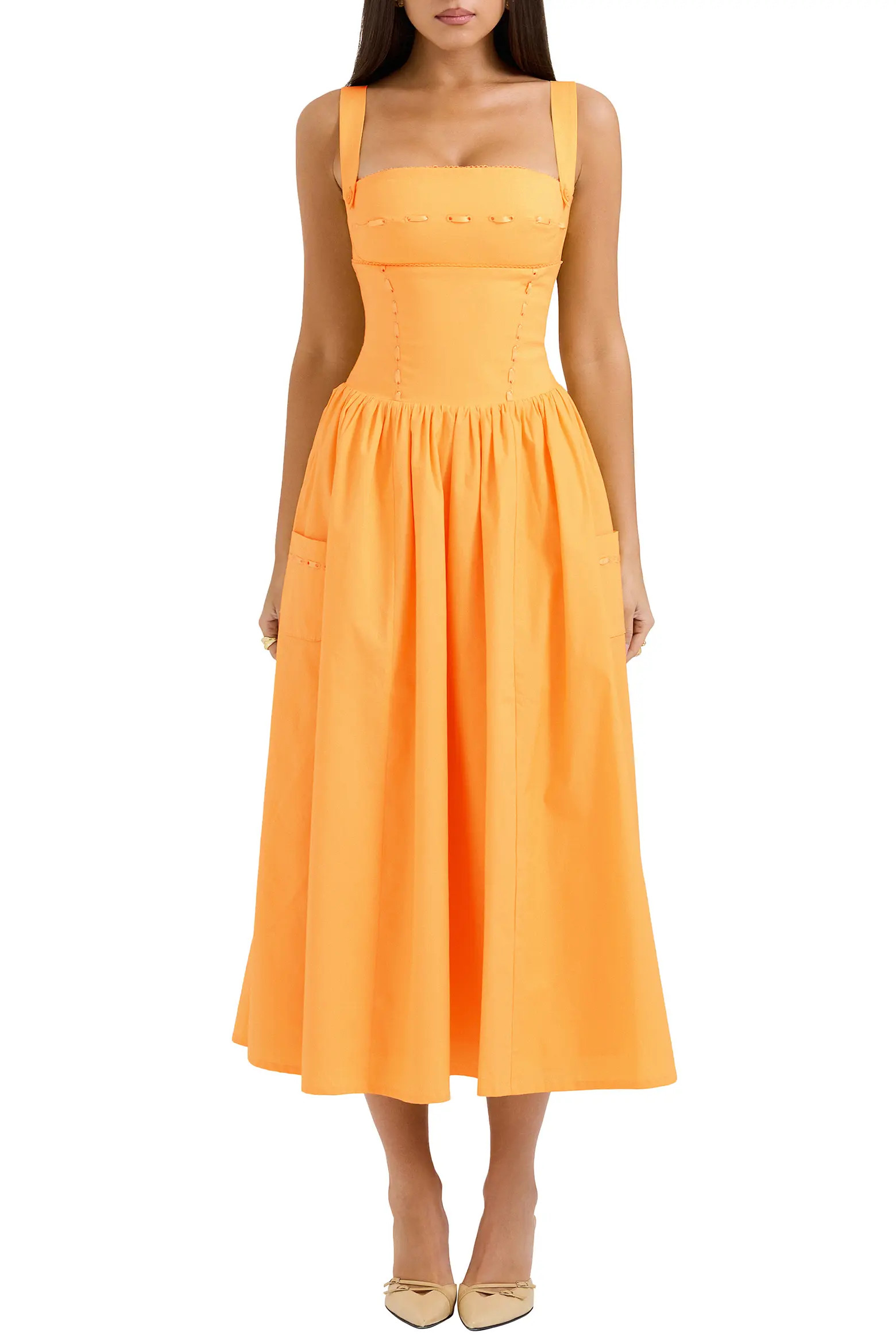 Vivien Midi Sundress (Women) | Nordstrom | Nordstrom