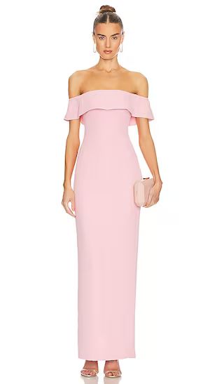 Galleria Gown in Rose Pink | Revolve Clothing (Global)