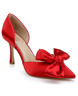 Women's Sidney Slip On Evening Bow Pumps | Macy's