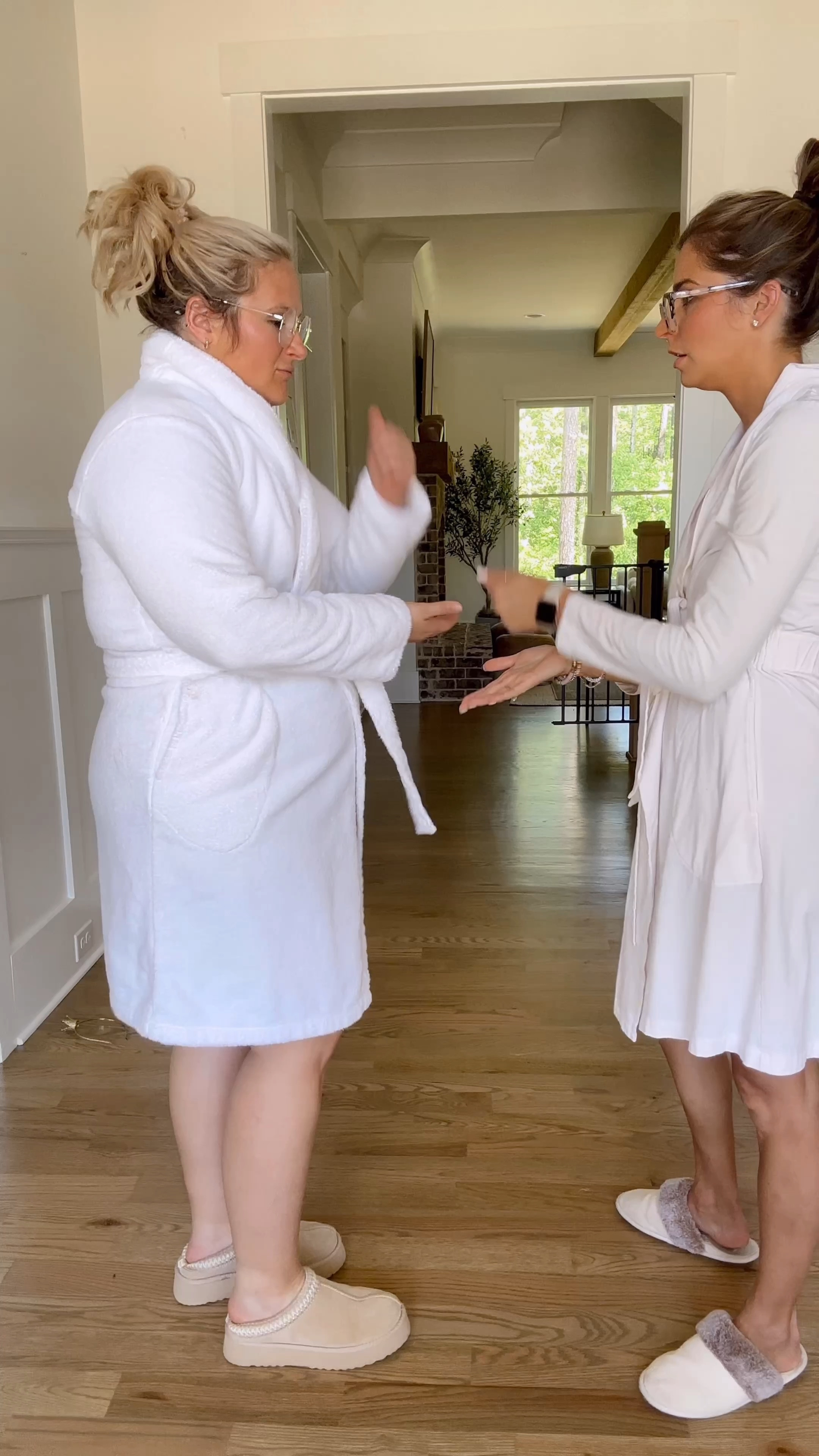 Two floral dresses for a garden party! We loved every second from the beautiful cars to the floral station! 