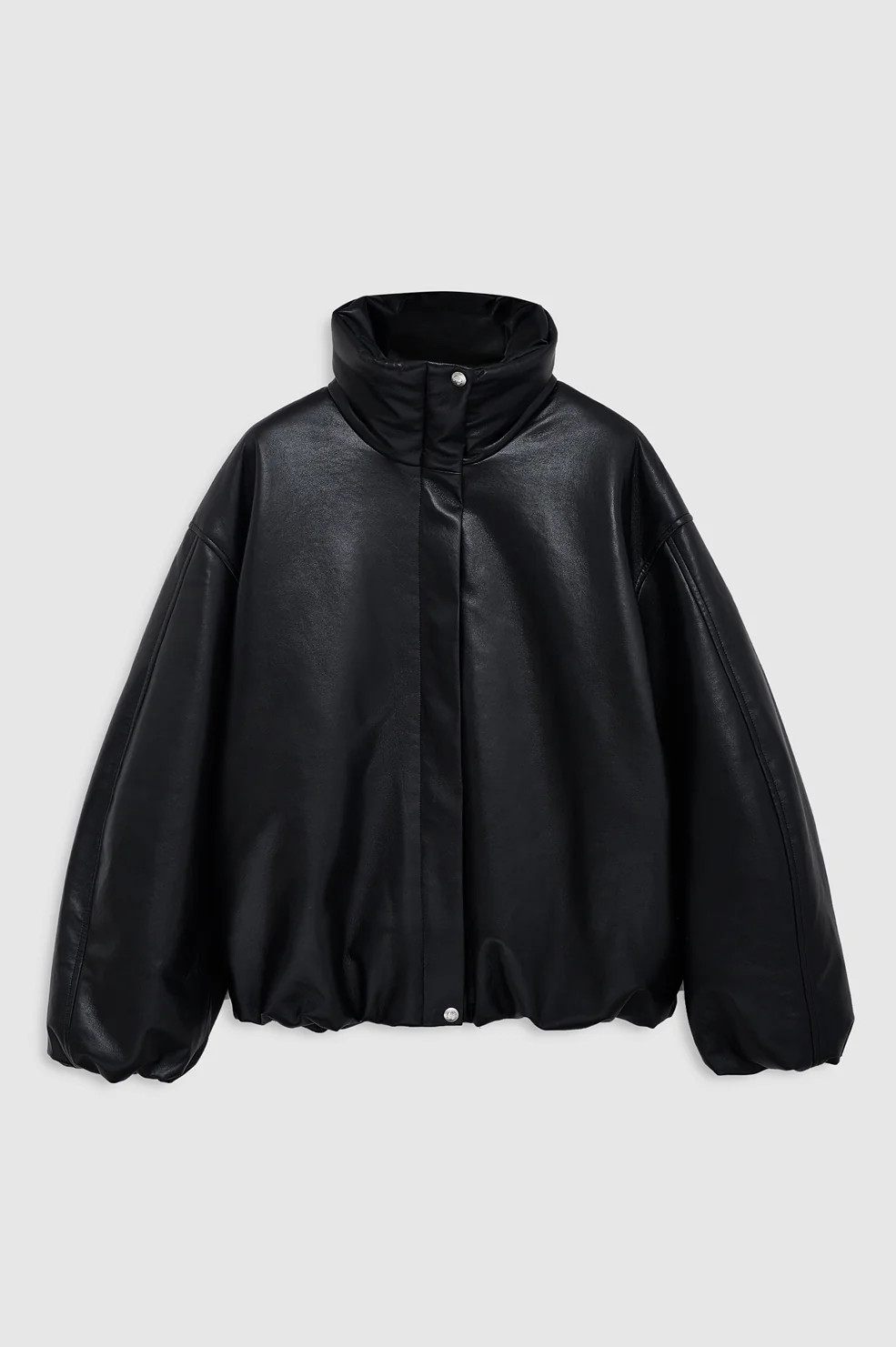 Cyrus Jacket - Black Recycled Leather | Anine Bing