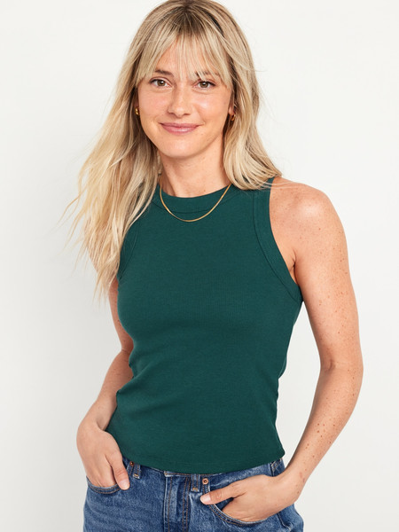 Snug Cropped Tank Top | Old Navy (US)