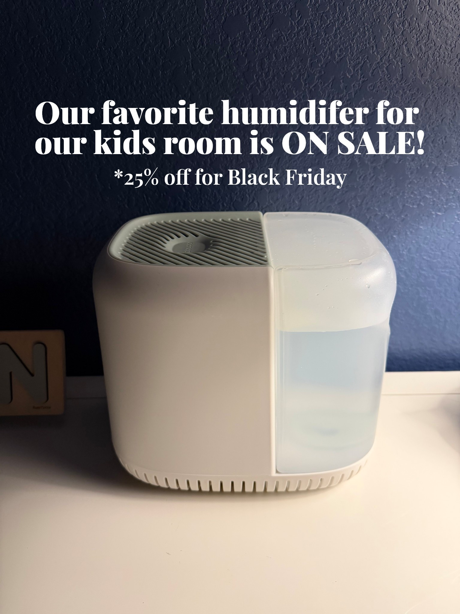 Kids humidifier on sale! #blackfriday #humidifier #kidsroom #babyregistry #sale #onsale #amazon #canopy #canopyhumidifier 

#LTKBaby #LTKCyberWeek #LTKmomlife