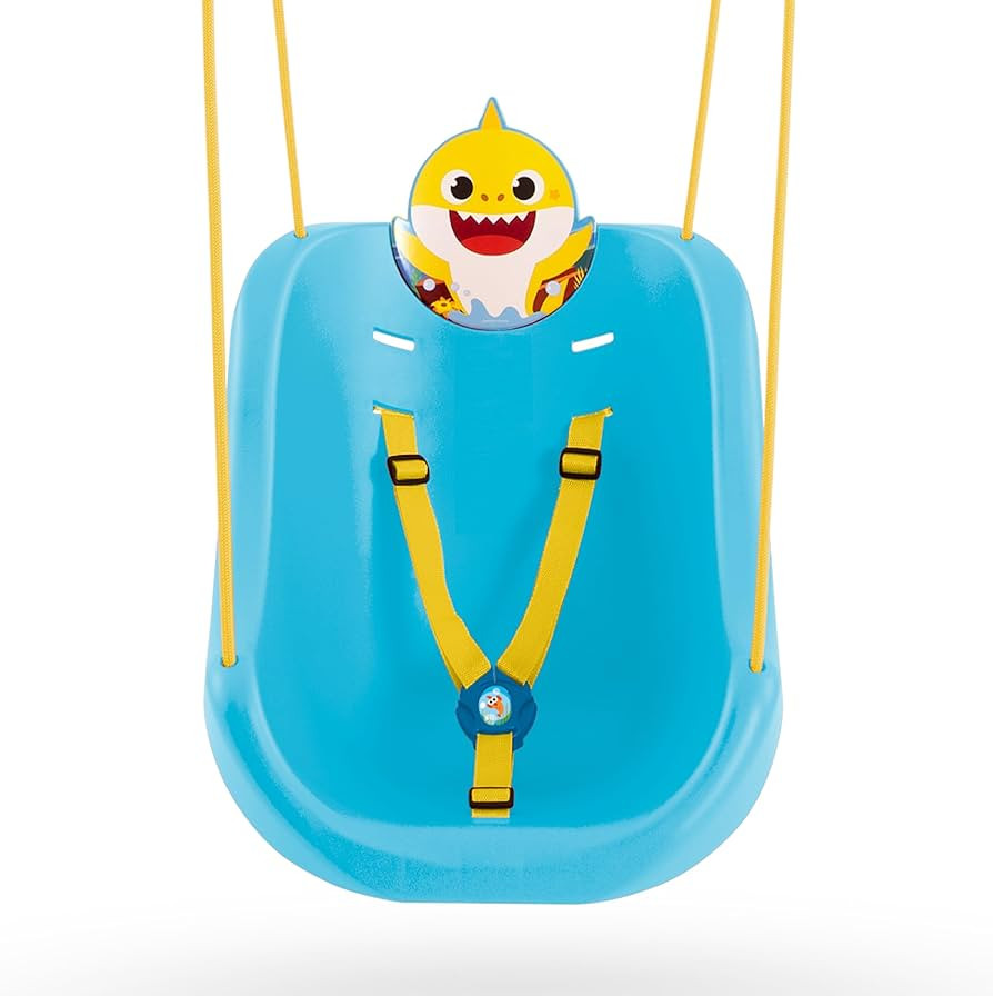Baby Shark 2-in-1 Outdoor Swing by Delta Children – for Babies and Toddlers – Full Bucket Sea... | Amazon (US)