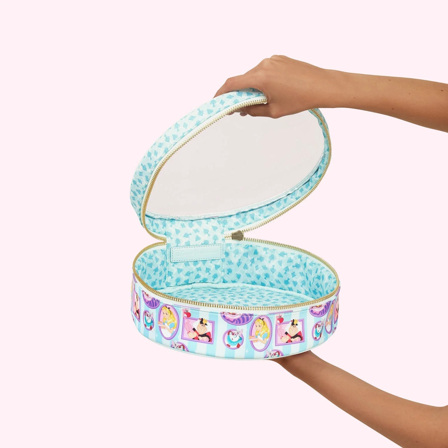 Alice in Wonderland Circle Open Top Pouch | Stoney Clover Lane | Stoney Clover Lane