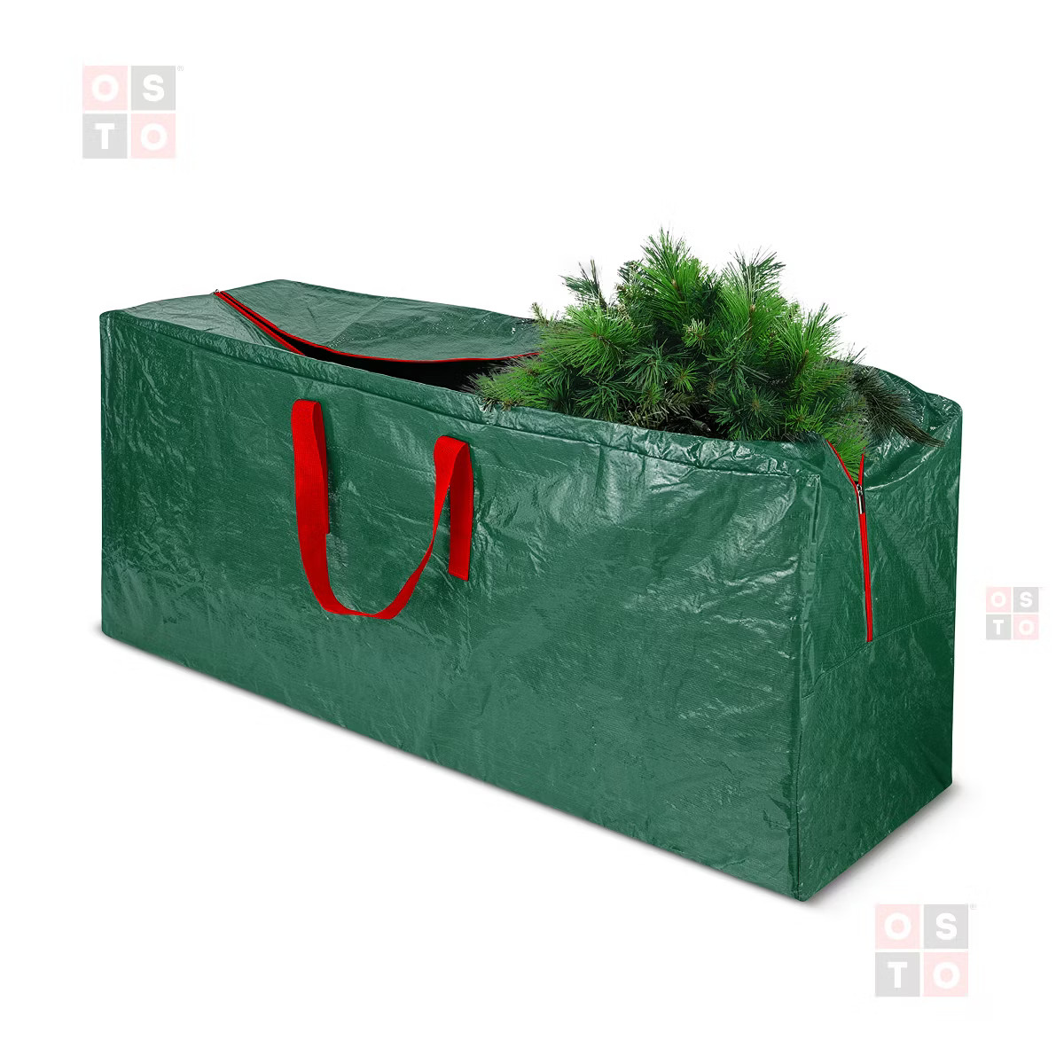 OSTO Waterproof Artificial Christmas Tree Storage Bag for Disassembled Trees up to 7.5 Feet 48x15... | Target
