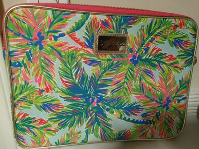 Lilly Pulitzer Notebook/ Ipad Padded Zip Up Case Brand New 10 x13 1/2. | eBay AU