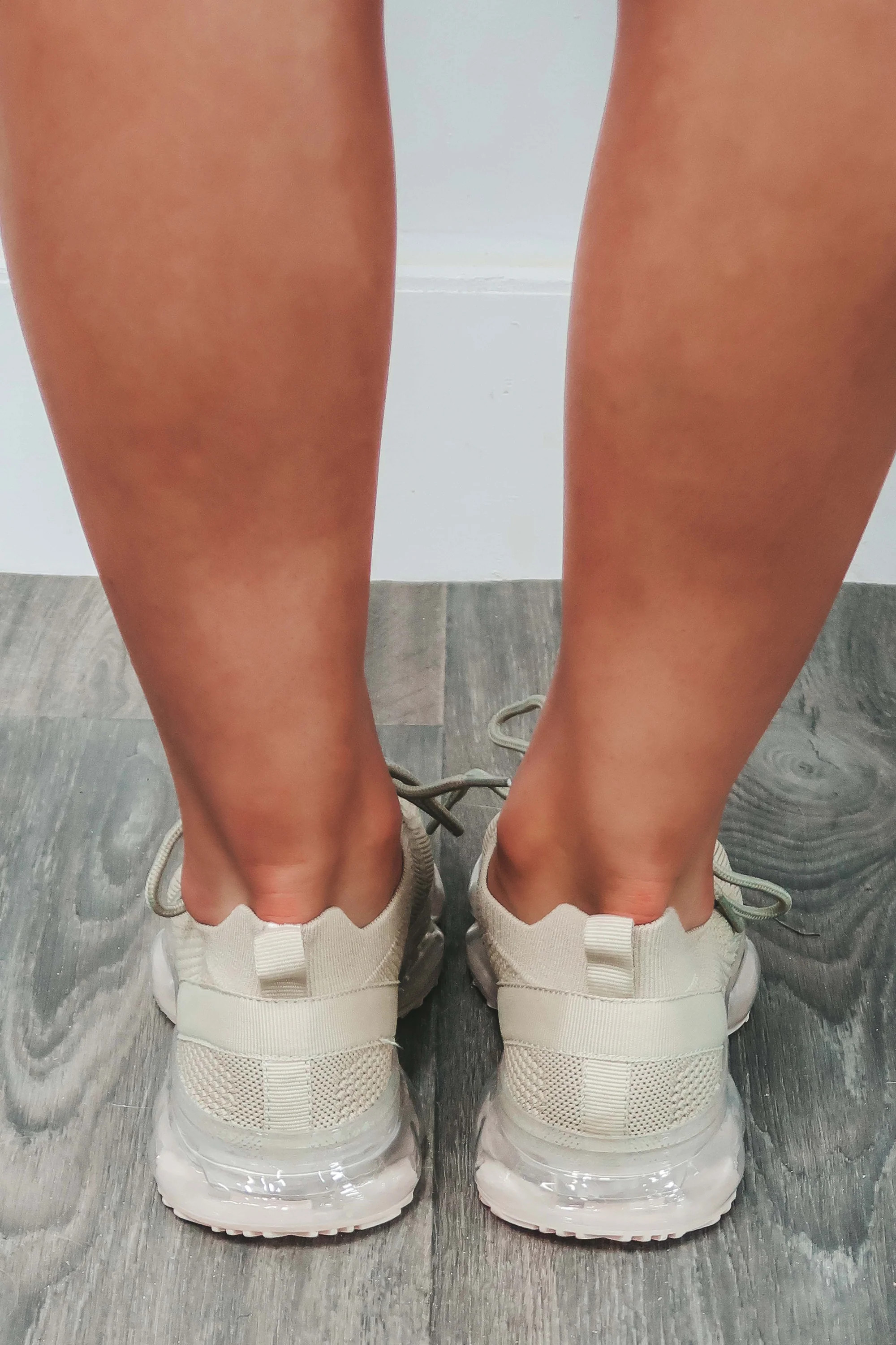 In The Lead Sneakers: Beige | Shophopes