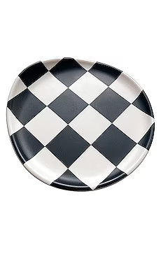 Black Check Coaster Set Of 4
                    
                    Xenia Taler | Revolve Clothing (Global)