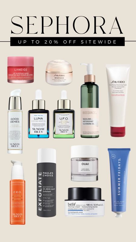 Sephora sale skin favorites 

#LTKsalealert #LTKxSephora #LTKbeauty