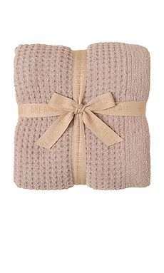 Barefoot Dreams CozyChic Waffle Throw in Willow from Revolve.com | Revolve Clothing (Global)