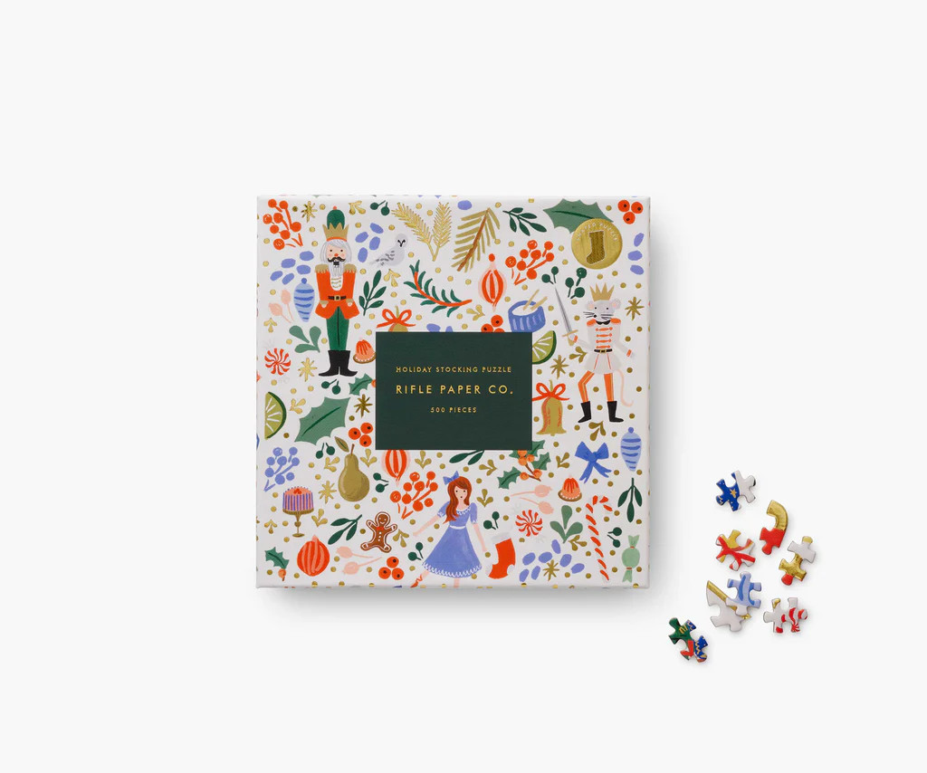 Holiday Jigsaw Puzzle - Nutcracker Sweets | Rifle Paper Co.