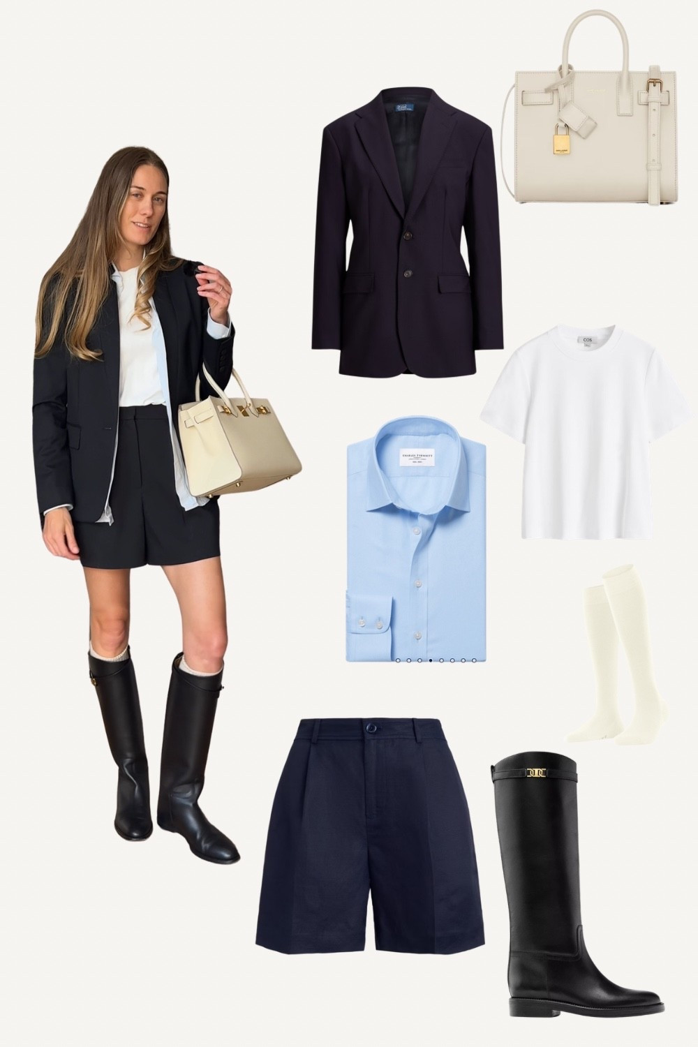 Styling Bermuda shorts in cold weatherr

#LTKuk #LTKstyletip #LTKspring