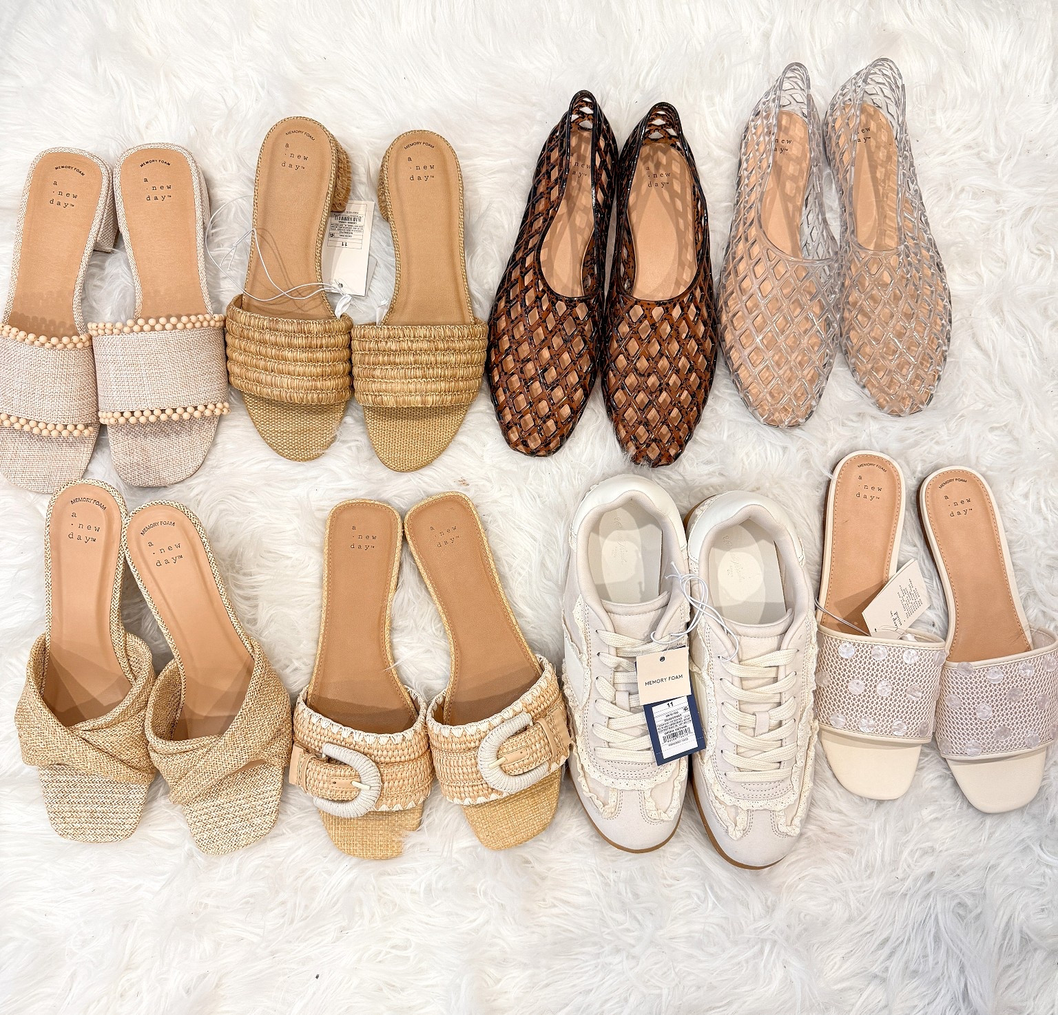 All my spring shoe finds from the Target sale!  Size 11 for reference 

#sandals #springshoes 