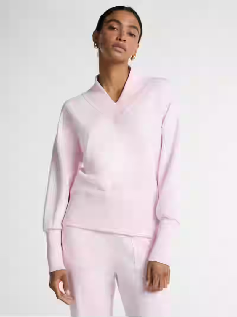 Scoop Women's and Women's Plus Ultimate ScubaKnit V-Neck Sweatshirt, Sizes XS-4X | Walmart (US)