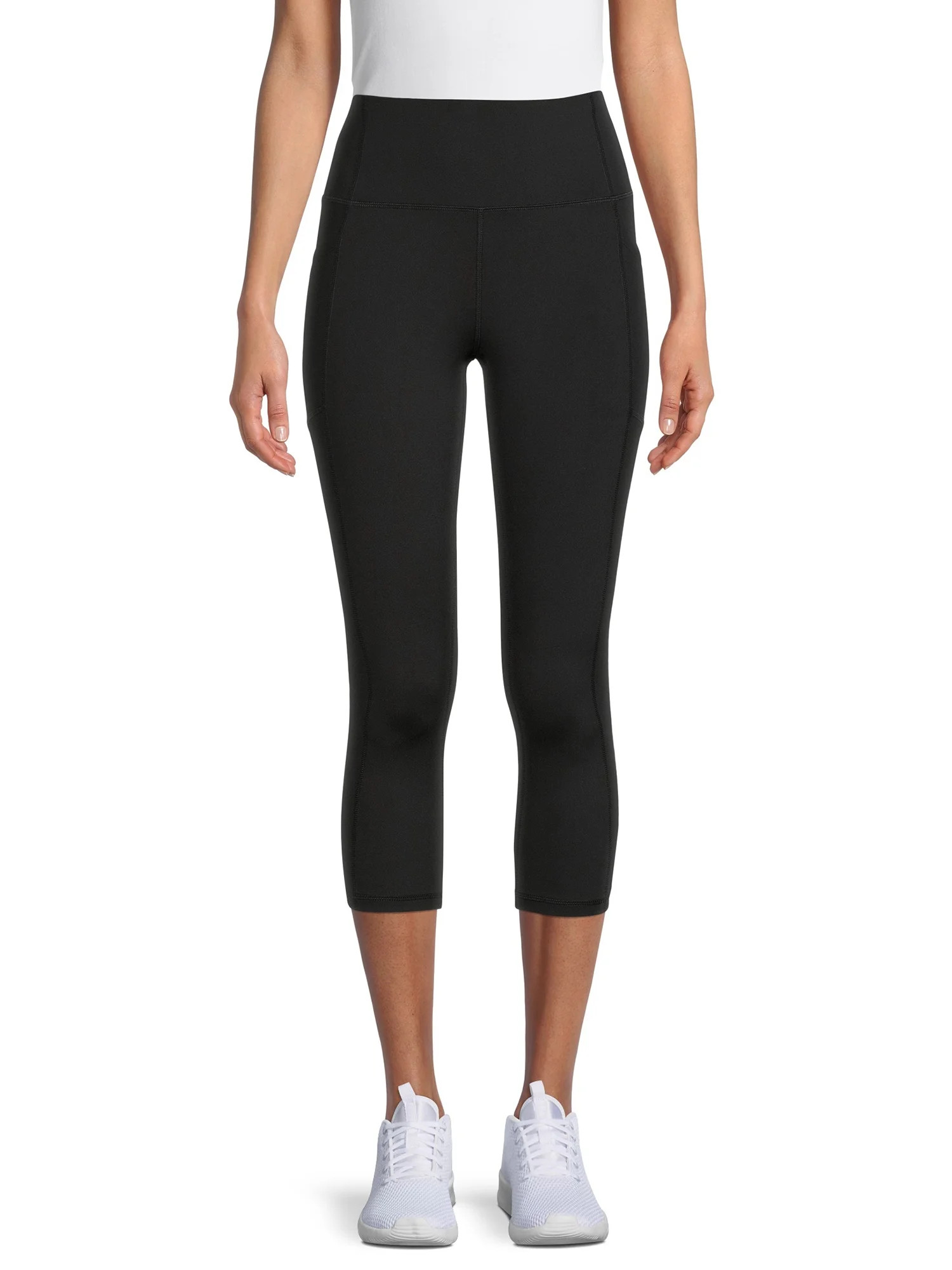 Avia Women's 21" High Waist Capri Legging with Side Pockets | Walmart (US)