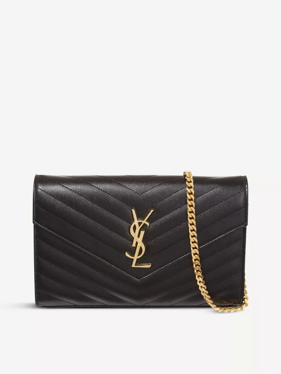 Monogram quilted-leather shoulder bag | Selfridges