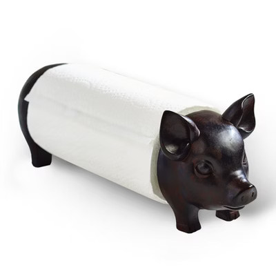 Lakeside Farmhouse Pig Paper Towel Holder - Decorative Standing Utensil for Kitchens | Target