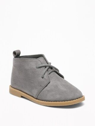 Sueded Desert Boots for Toddler Boys | Old Navy US