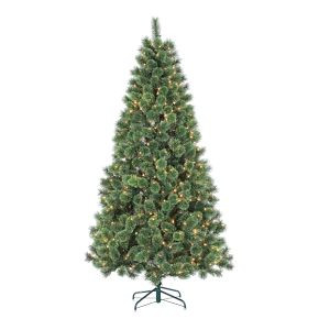 Pre-Lit Faux Cashmere Pine Green Christmas Tree | West Elm (US)