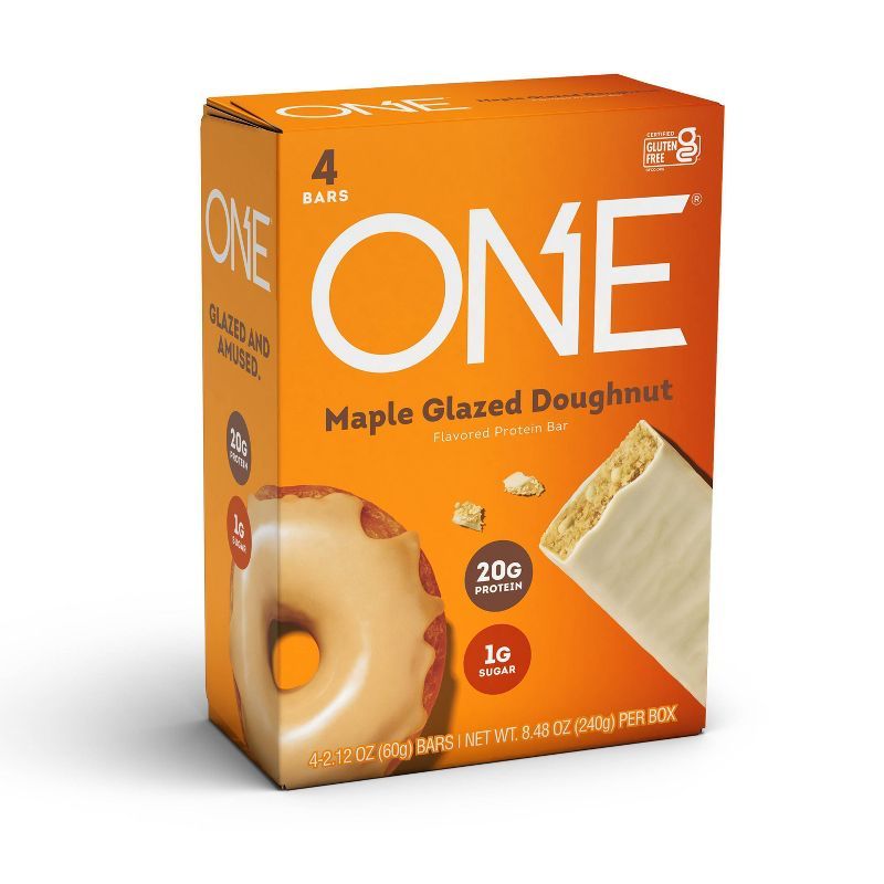 ONE Bar Protein Bar - Maple Glazed Doughnut - 4ct | Target