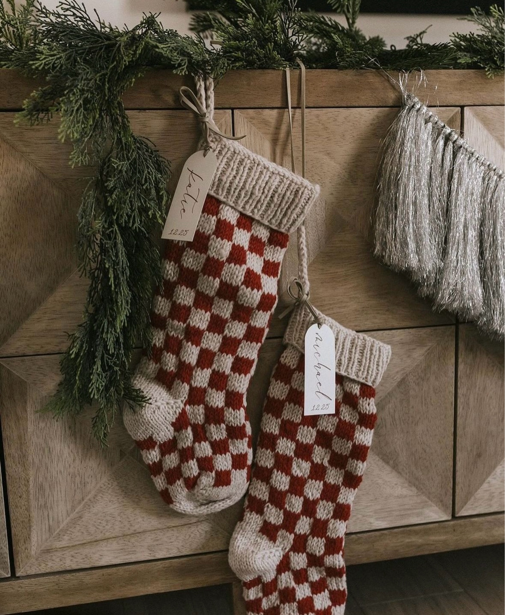 The MOST asked about items from last year are BACK IN STOCK! Christmas decorations always sell out early every year, so don’t wait.

* Available in 4 colors: red, gold, green & white

Christmas decor, holiday stockings, red checkered stocking, stockings

#LTKHoliday #LTKHome #LTKSaleAlert