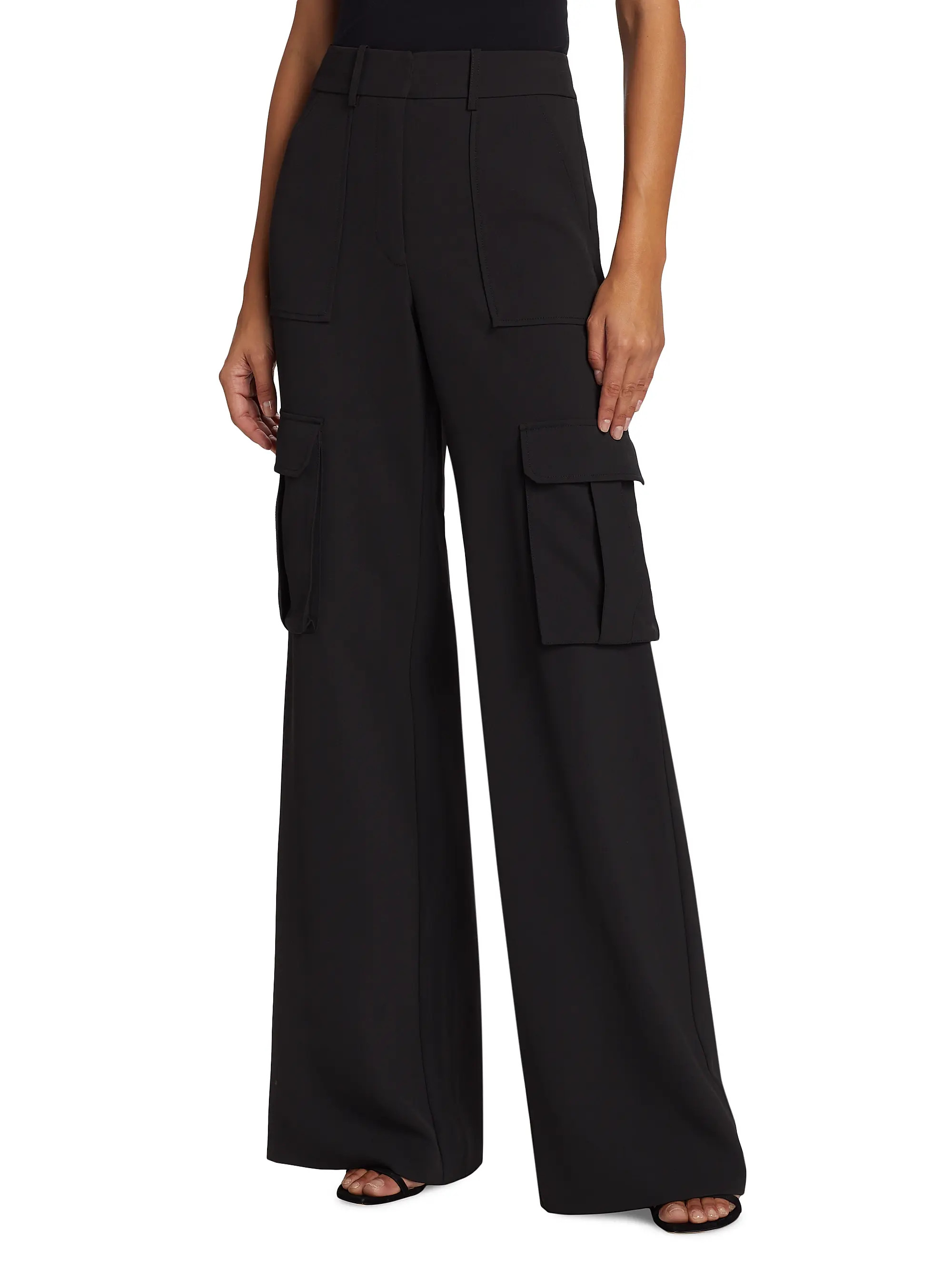 Veronica BeardSaul Crepe Cargo Pants | Saks Fifth Avenue