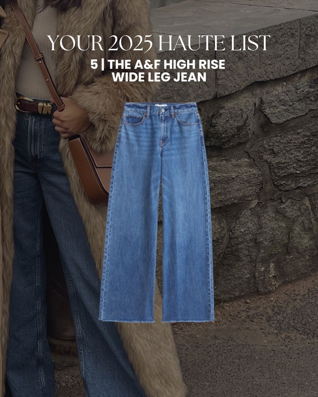 Coming in at #5 of my best-selling items are the high rise wide leg jeans. This is the second year these jeans have made the “haute list!” They come in multiple washes and are currently on sale. 

#LTKSaleAlert #LTKPetite