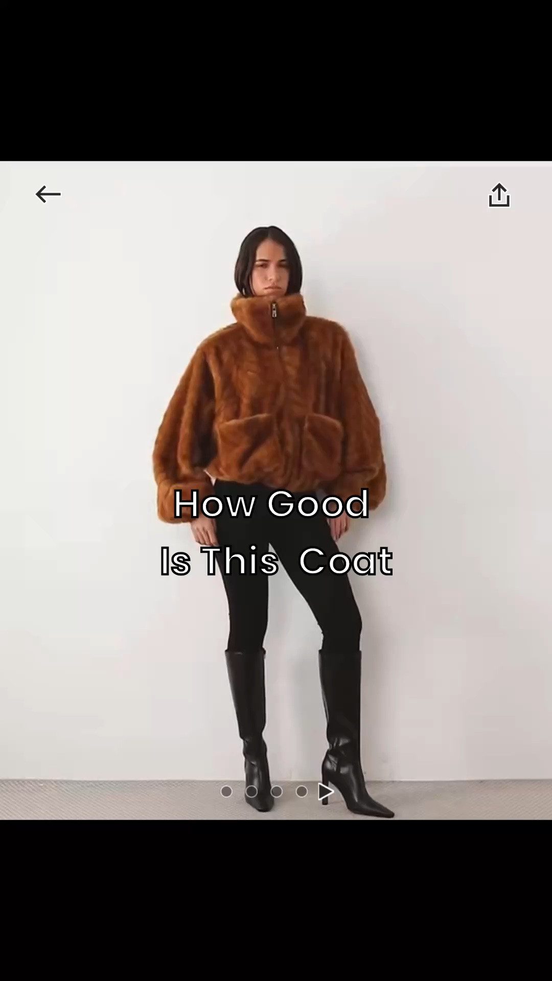 This coat makes everything look expensive.

Faux fur + that oversized funnel neck = cozy, polished and just dramatic enough. The warm caramel brown makes it feel even richer without trying too hard.

Style tip: keep everything underneath sleek and simple and let the coat do the work.

#LTKgrwm #LTKootd #LTKSeasonal