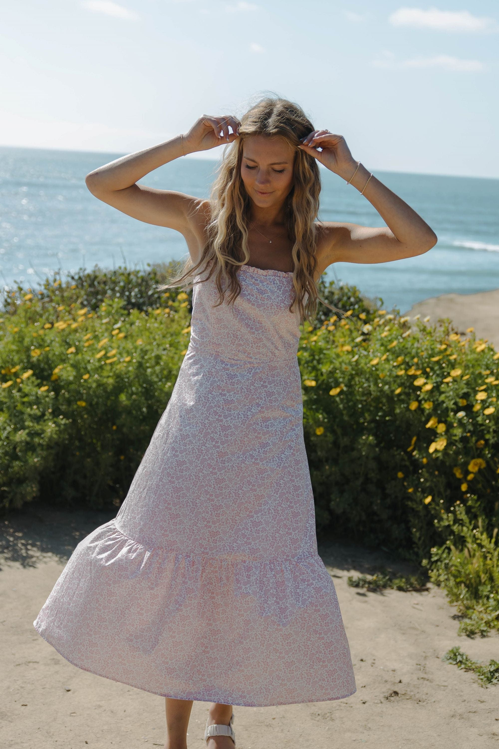 The Maggie Dress in Primrose Pink | Modatrova