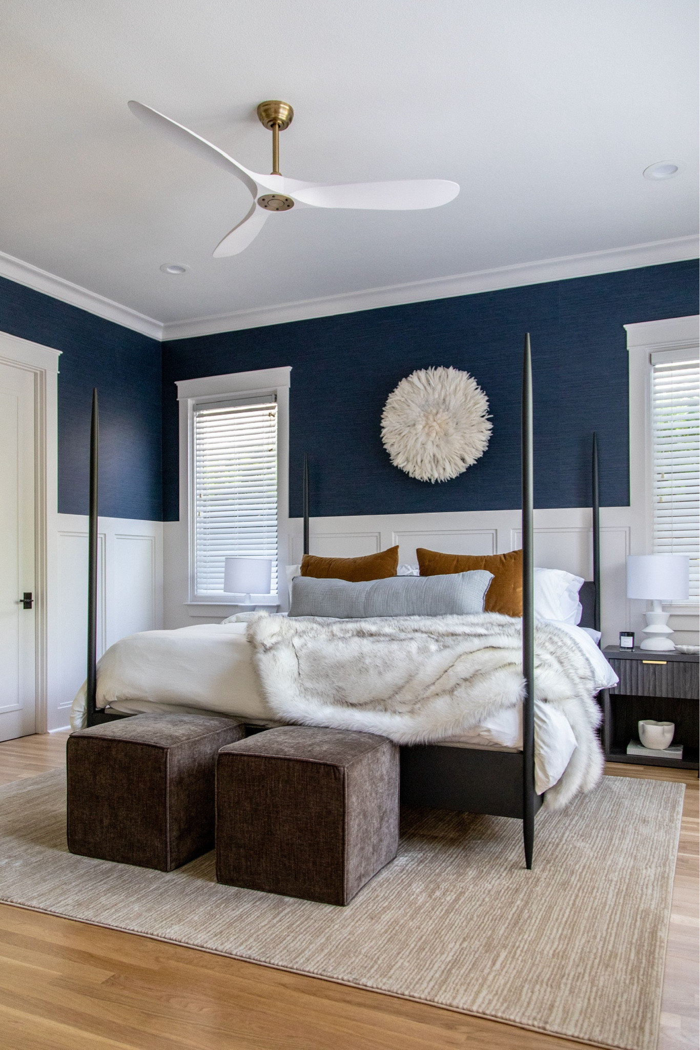 Obsessed with this guest room! I love how the wallpaper turned out, and also mixing so many high and low finds - especially the best affordable neutral area rug! 

#LTKFindsUnder50 #LTKHome #LTKSaleAlert