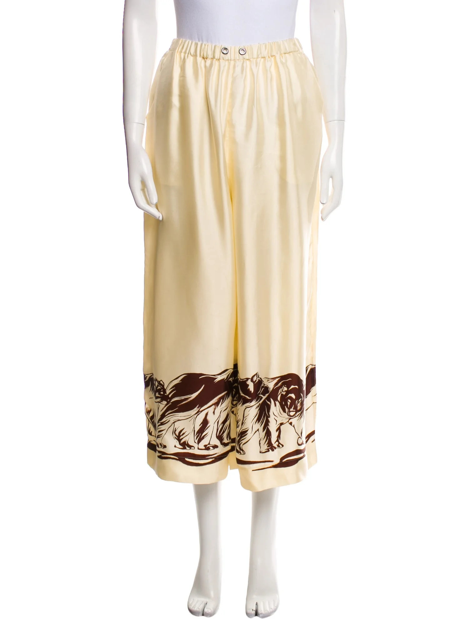 Silk Wide Leg Pants | The RealReal