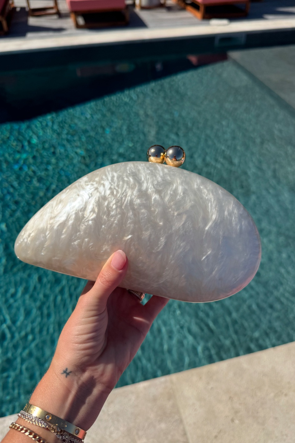 Resort wear clutch under $30 from @amazon.com #founditonamazon #ad