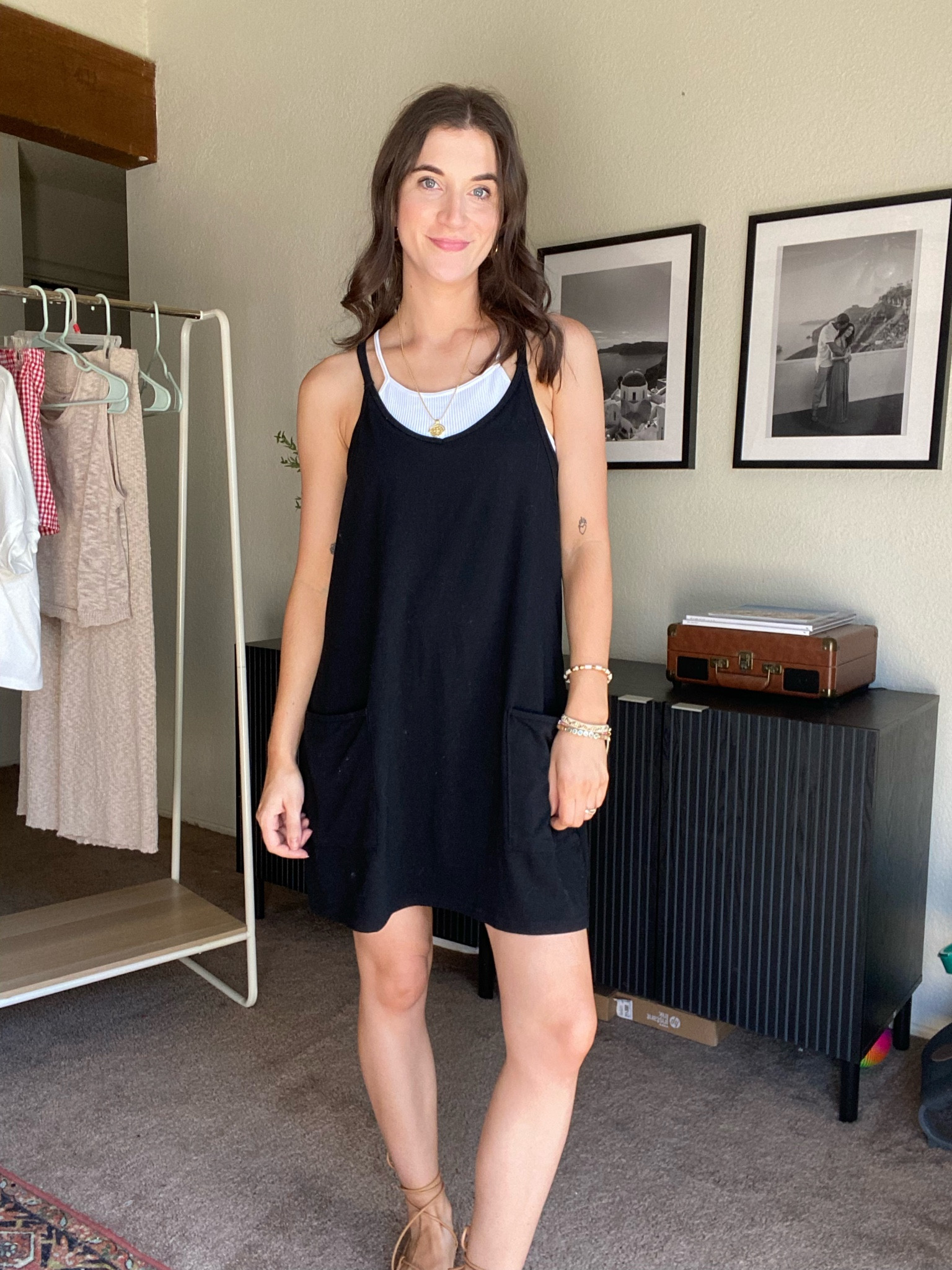 The perfect mom uniform - dress with a built in romper underneath! #activedress #zoo #momoutfit #momstyle #romper #dressromper #comfydress #casualdress #haltertop #cottondress #freepeopledupe #freepeople #amazonfinds #amazonstyle 

#LTKStyleTip #LTKBump #LTKFamily
