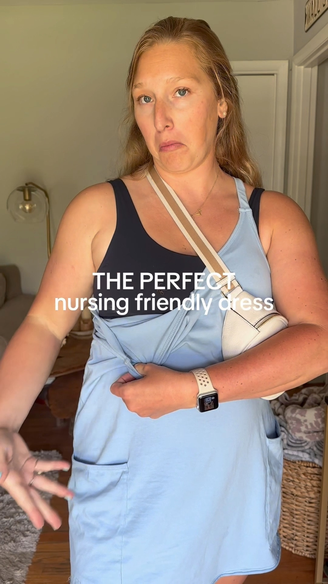 The dress I’m living in this summer as a first time nursing mom to a 3 month old! 🙌🏼 

It’s only $20 right now for #PrimeDay 📦

Wearing size L and it fits TTS

#LTKActive #LTKBump #LTKSaleAlert