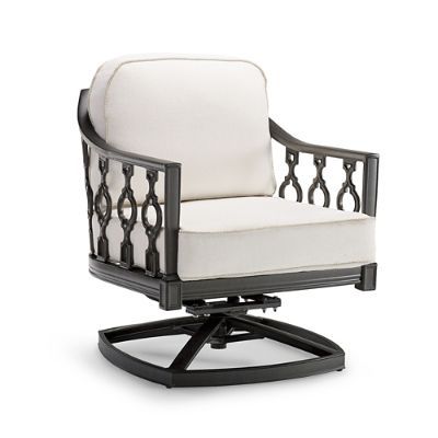 Avery Swivel Lounge Chair Cover | Frontgate