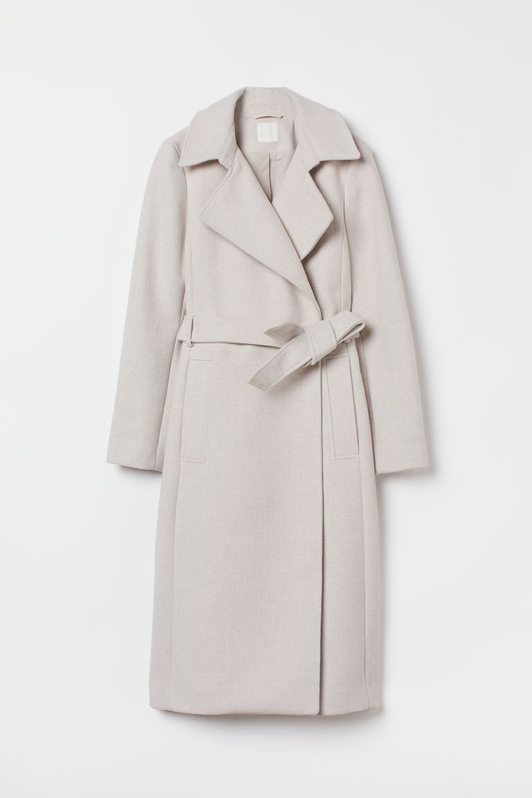 Tie Belt Coat | H&M (US + CA)