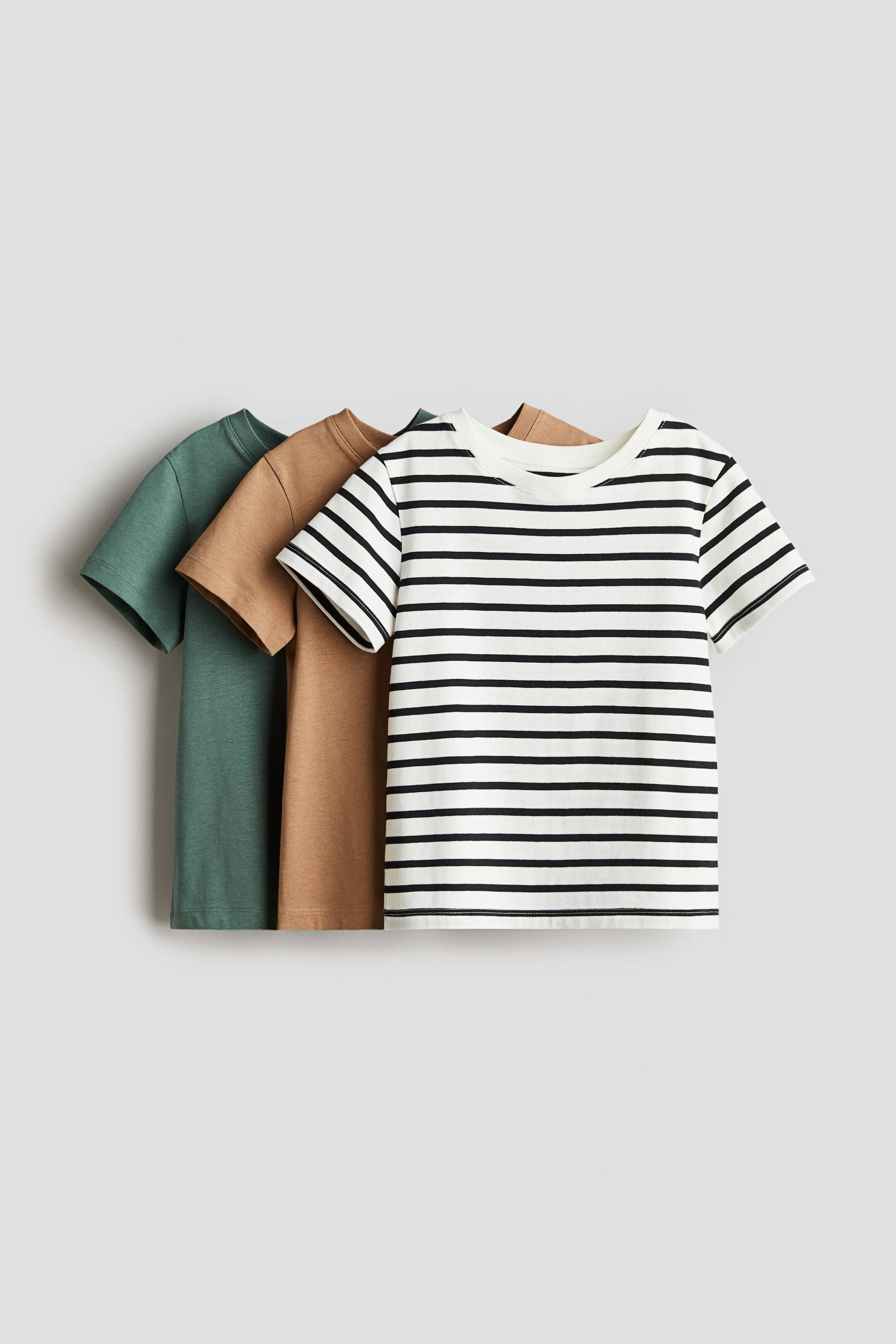 3-pack Cotton T-Shirts | H&M (US + CA)