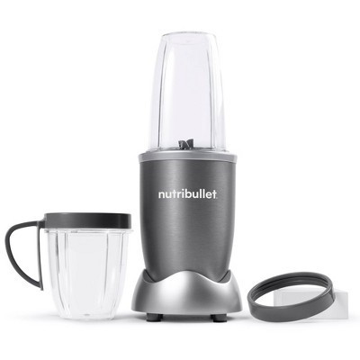 nutribullet Original Personal Blender 600W Silver: Stainless Steel Blades, Smoothie Maker, Dishwasher-Safe Parts | Target