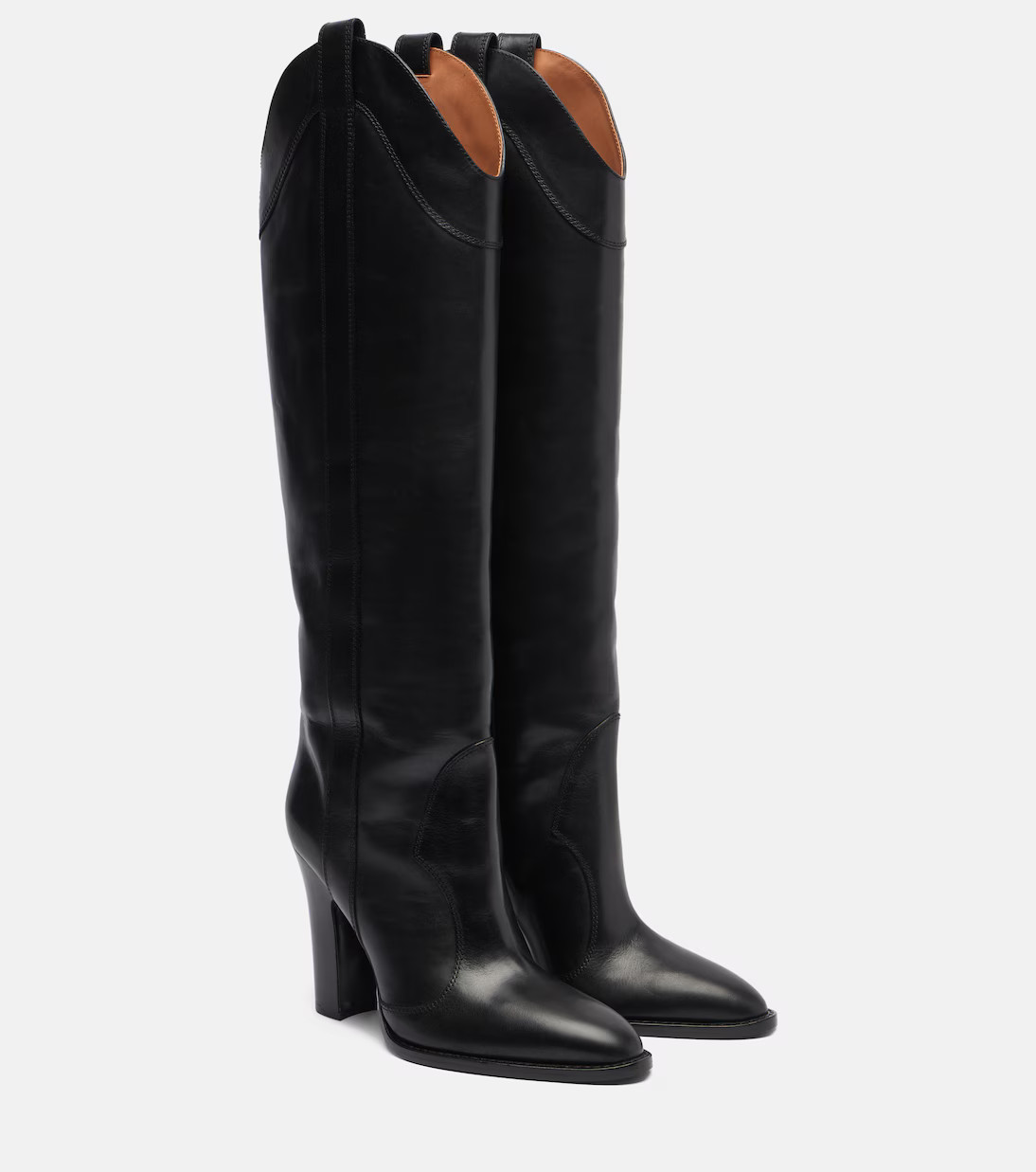 Lavinia 100 leather knee-high boots | Mytheresa (US/CA)