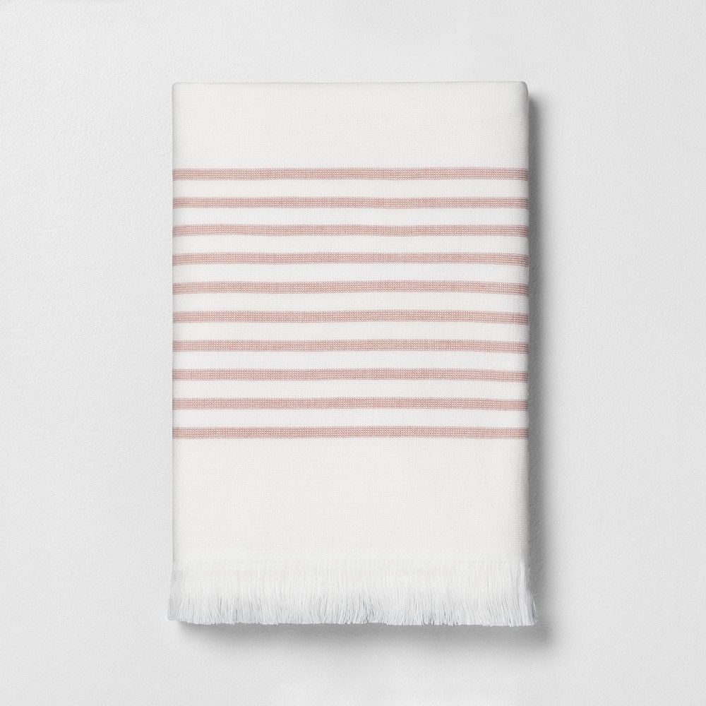Core Stripe Bath Towel Copper - Hearth & Hand™ with Magnolia | Target