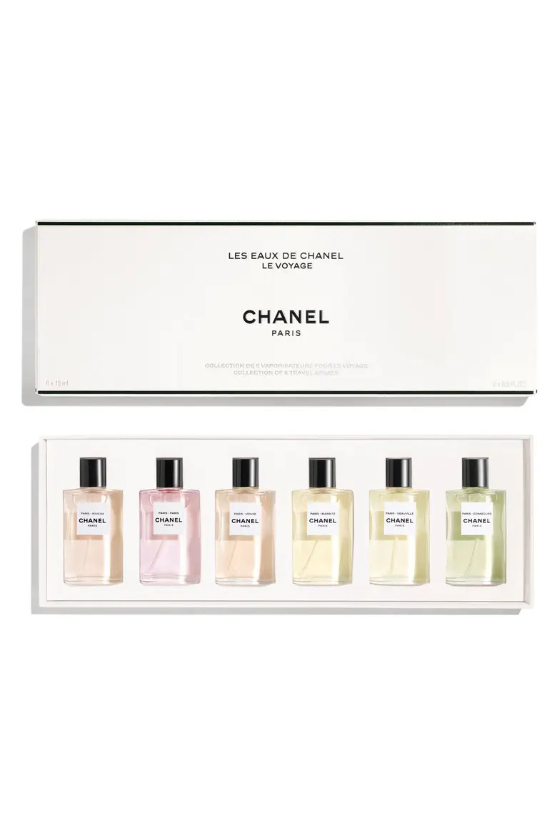 LES EAUX DE CHANEL LE VOYAGE Collection of 6 Travel Sprays | Nordstrom