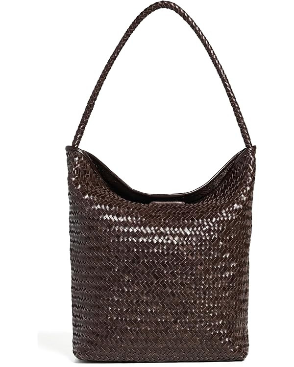 Madewell Women's The Signature Woven Collection Bucket Bag | Amazon (US)