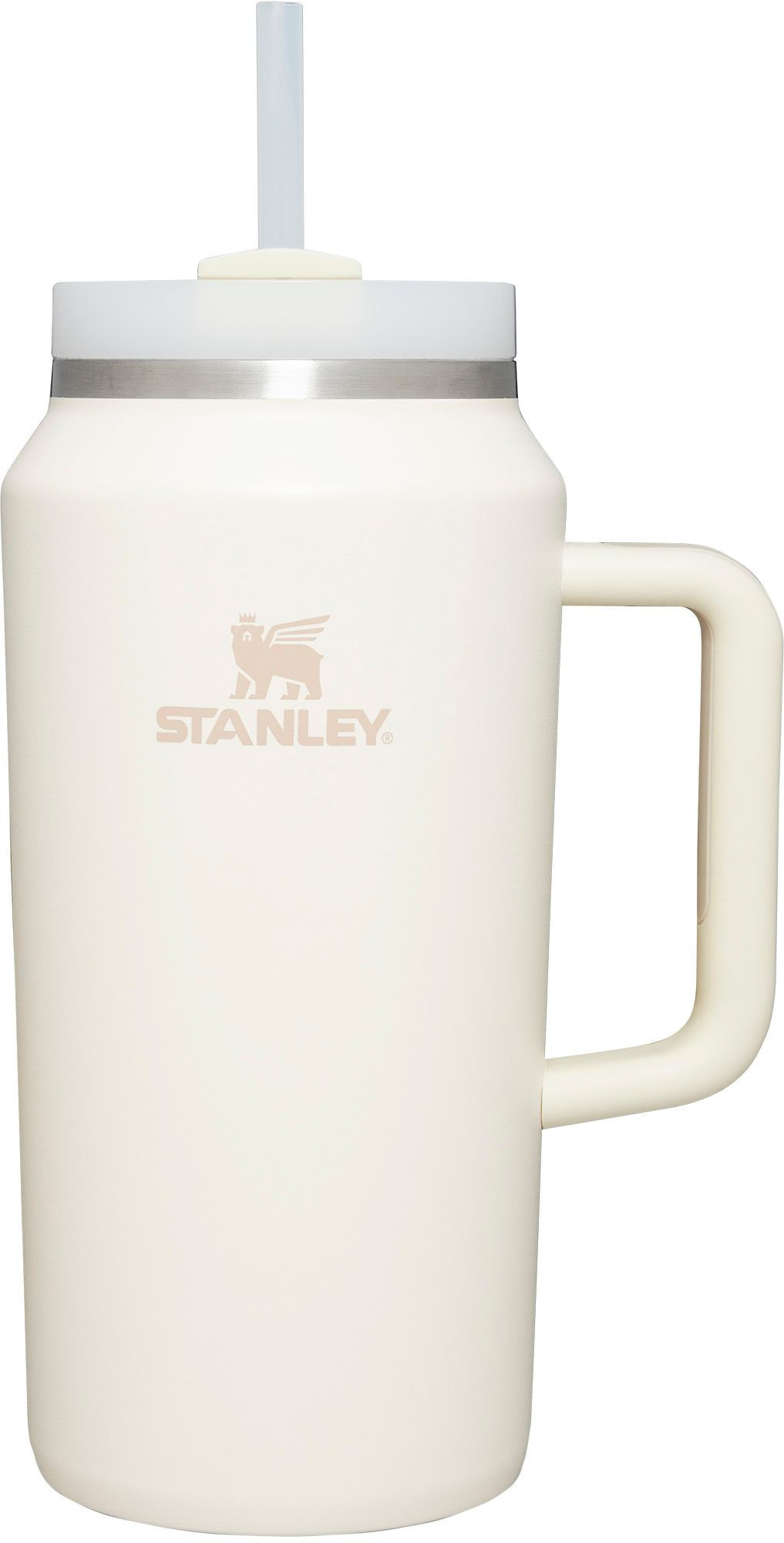 Stanley 64 oz. Quencher H2.0 FlowState Tumbler, Cream White | Golf Galaxy