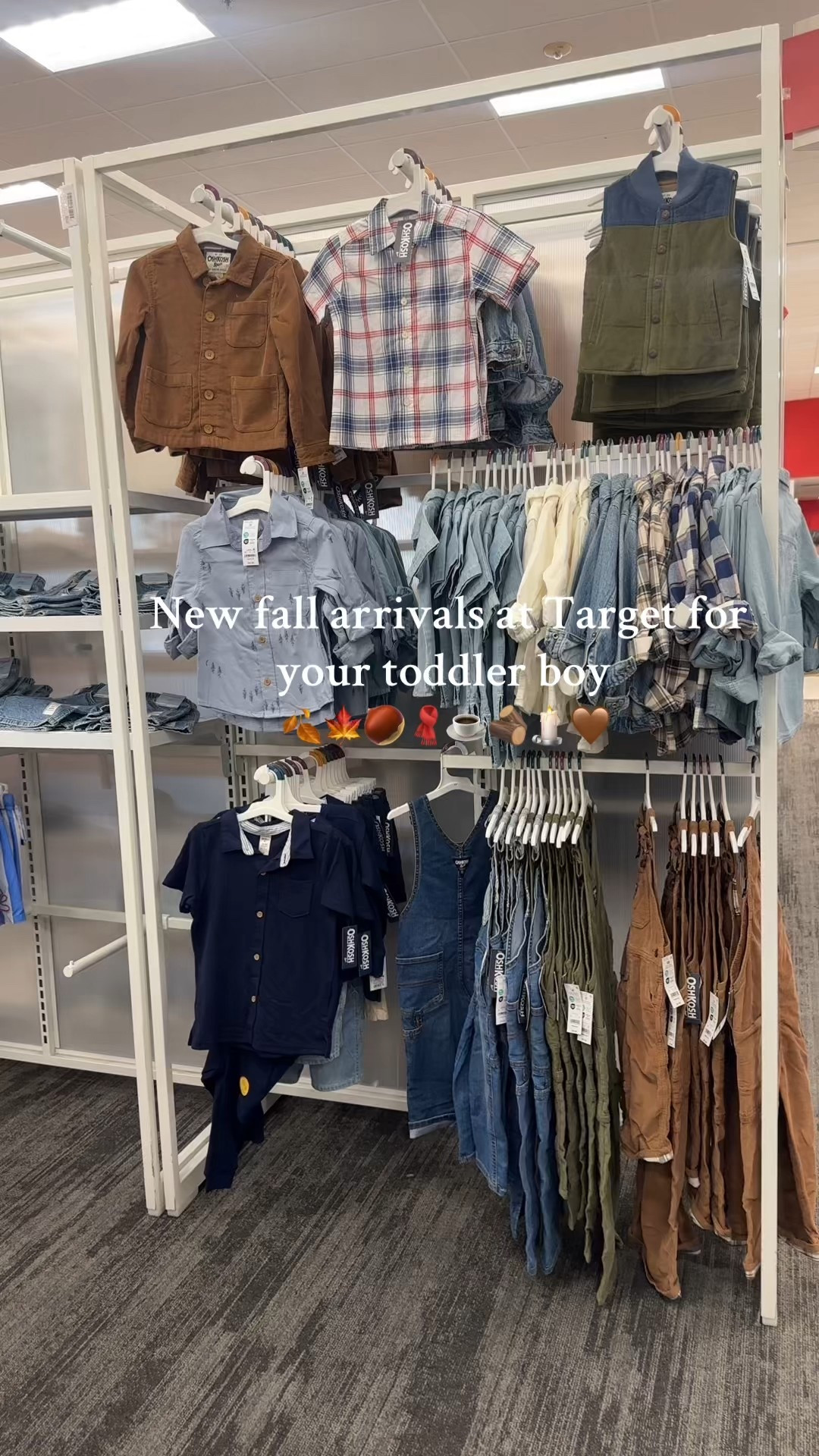 New fall arrivals for your toddler boy at Target! #trendytoddler #boymom #toddlerboyfashion #toddlerboyoutfit #toddleroutfit #fallfashion #kidsfashion 