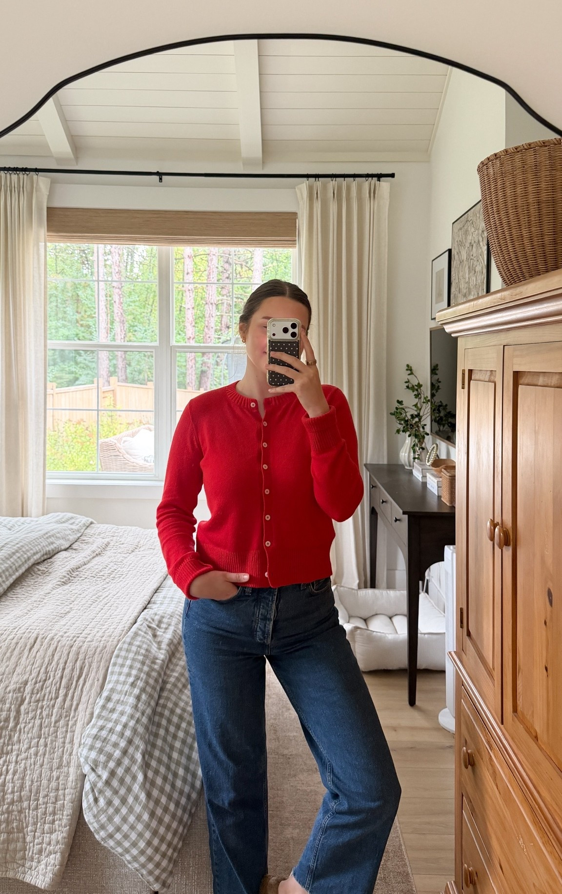 The coziest red cardigan on sale for $19.99! I grabbed my normal size and it’s the perfect fit!

#LTKSeasonal #LTKHome #LTKSaleAlert