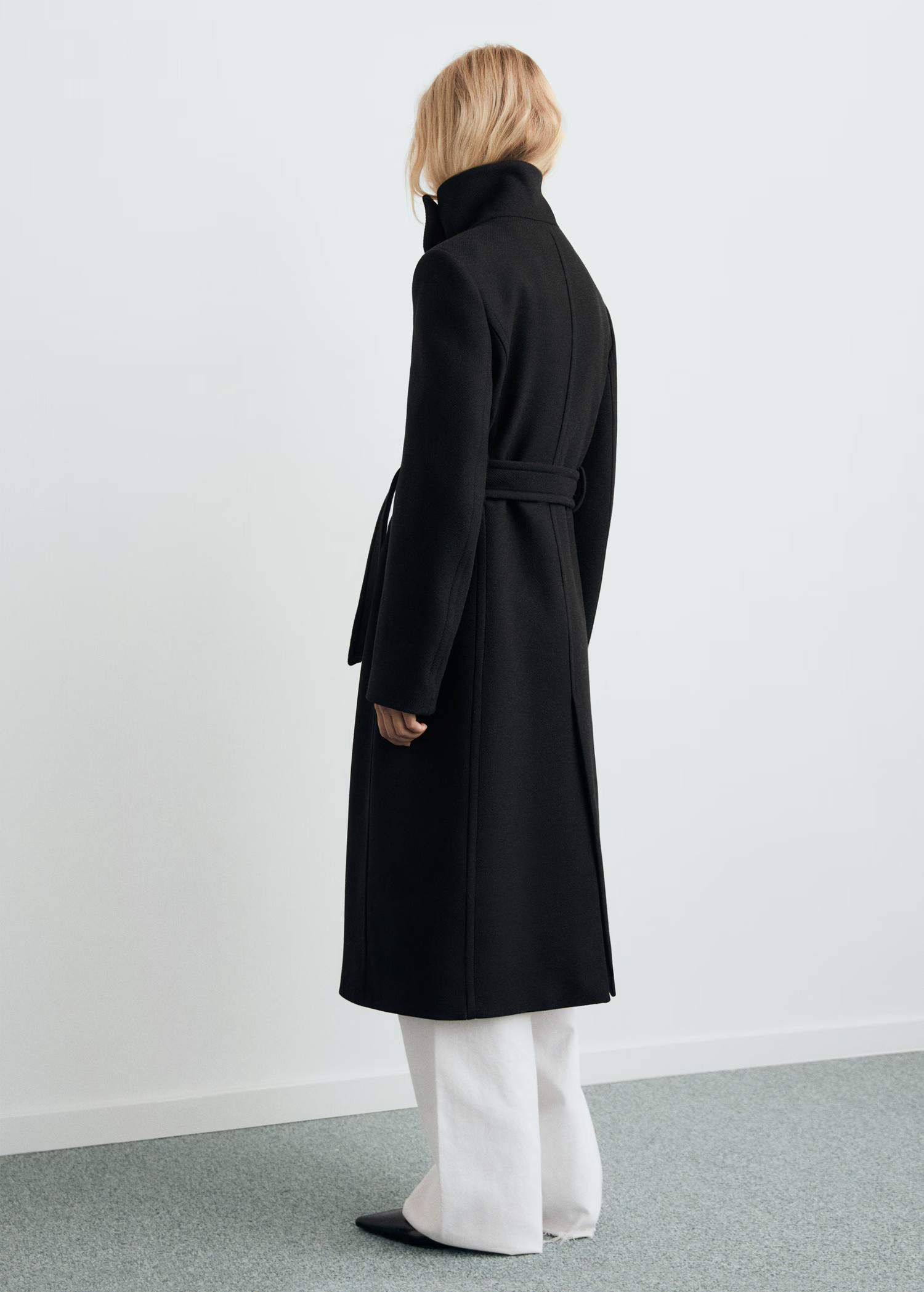 Manteco wool coat with belt | Mango (US/MX/AU)