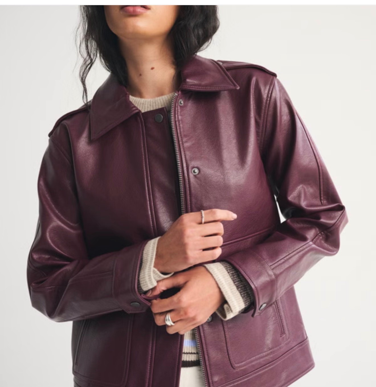 New jacket at Abercrombie 
20% off + code DENIMAF

#LTKSeasonal #LTKSaleAlert