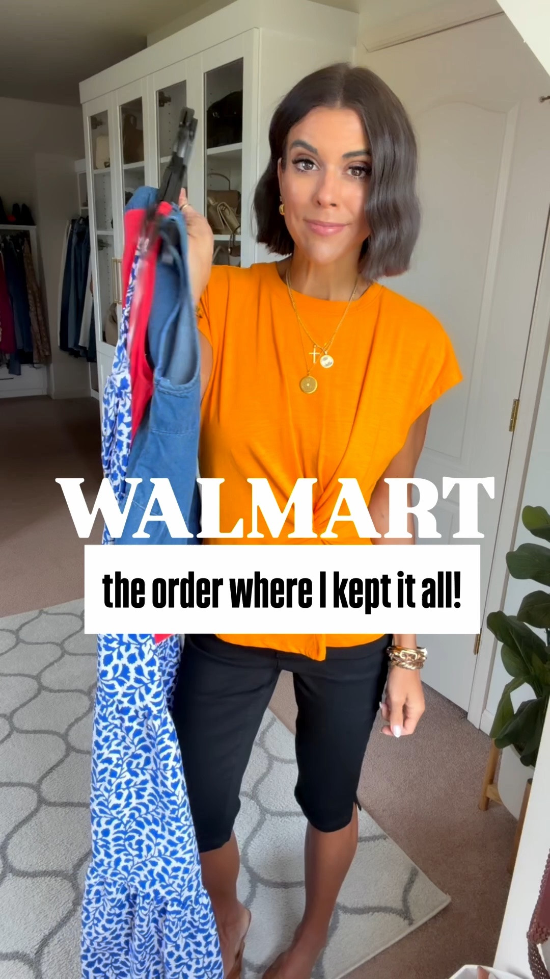 New Walmart finds! I’m 5’5 and wearing size xs in everything except denim top, size small in that. Size 0 in black capris, and sized up one in both shorts to a size 2.

#LTKootd #LTKActive #LTKmomlife