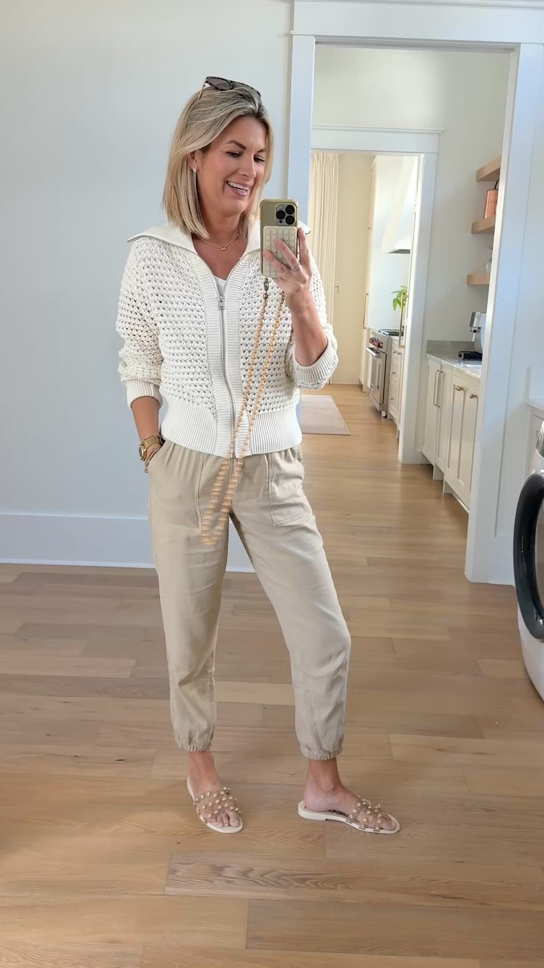 Wearing size small in all pieces. These linen joggers are an Amazon find!  

#LTKOver40 #LTKootd #LTKgrwm